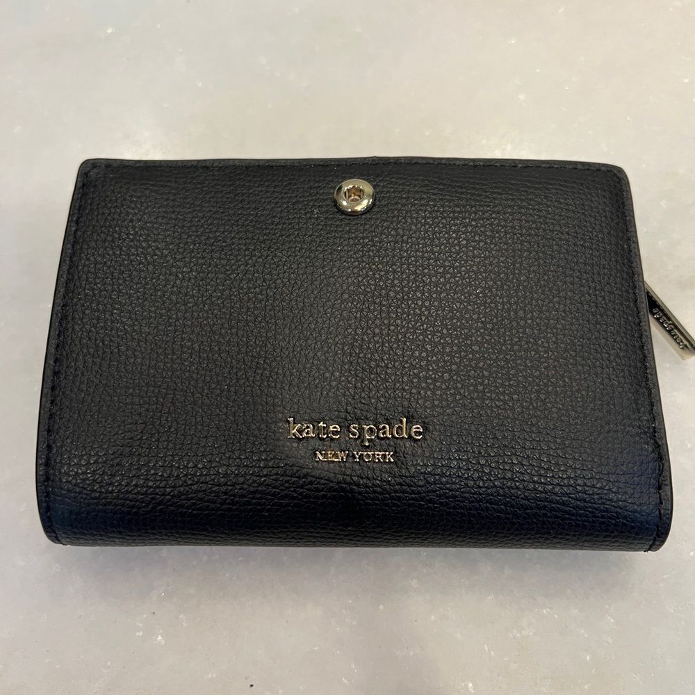Kate Spade Black Leather Wallet